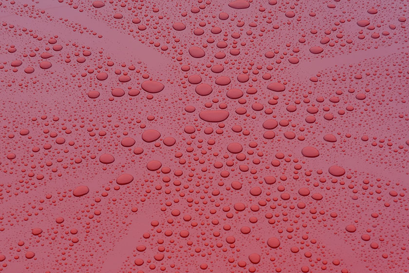 雨つぶ模様