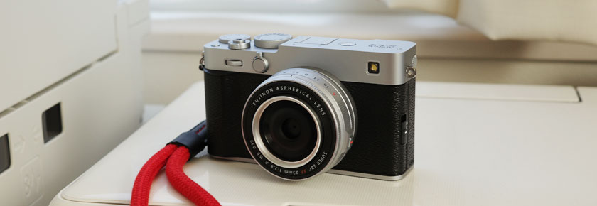 X-E5と23mmパンケーキ