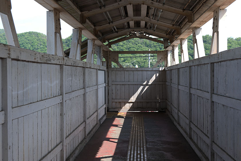 和気駅にて
